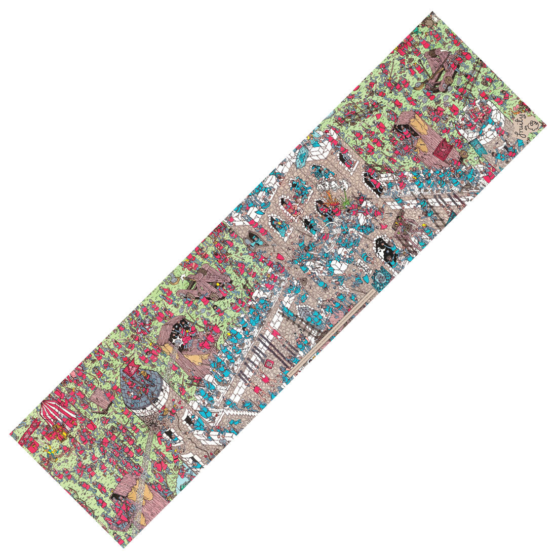 Fruity Wheres Wally Griptape - Castle Seige Griptape