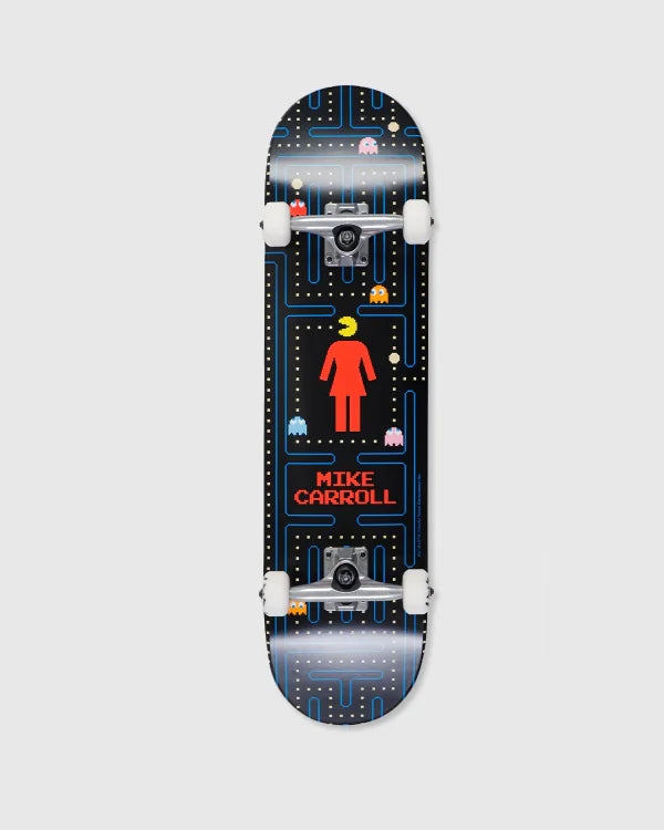 Girl x Pac-Man Complete Mike Carroll 8" Skateboard Skateboards