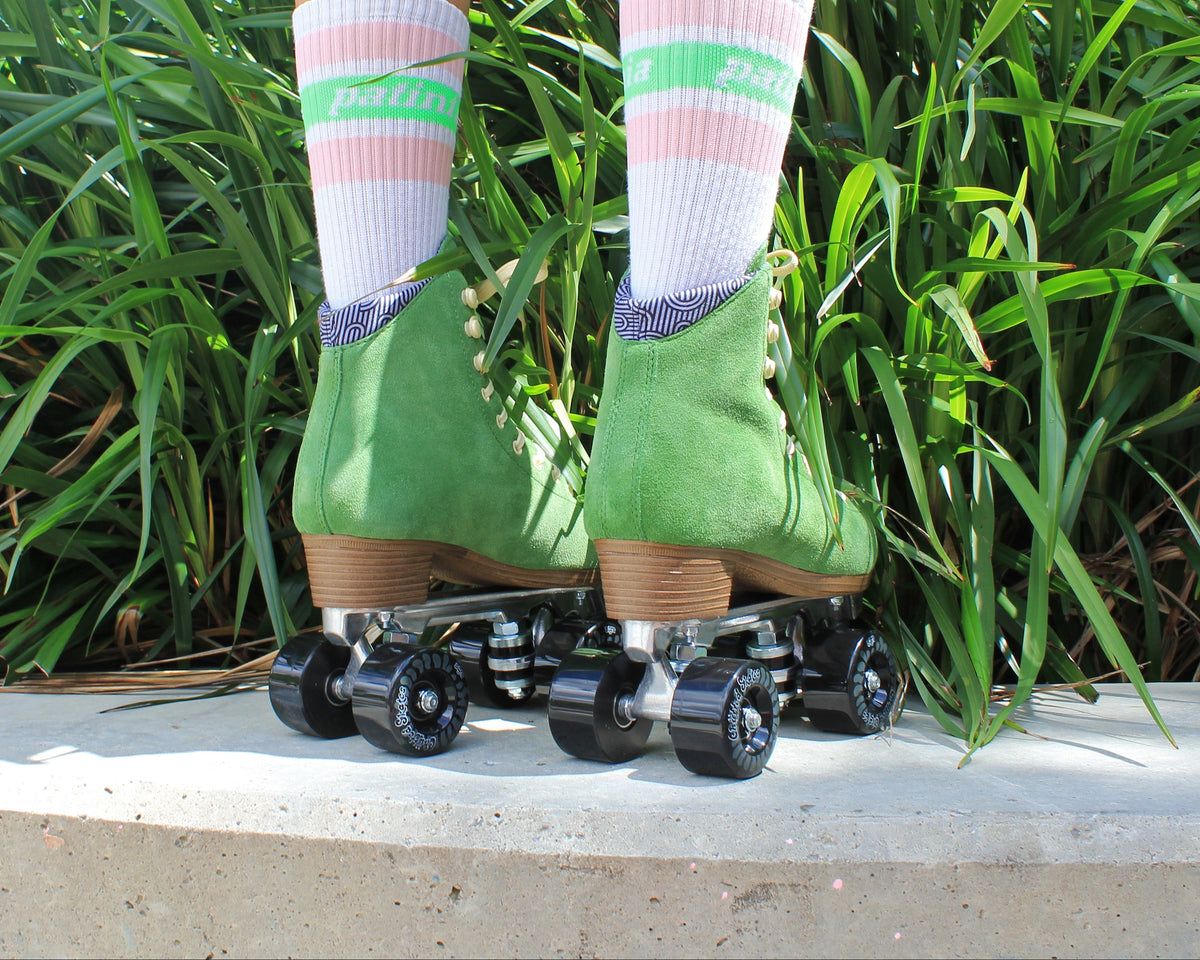 Chuffed Wanderer Skates- Olive Green
