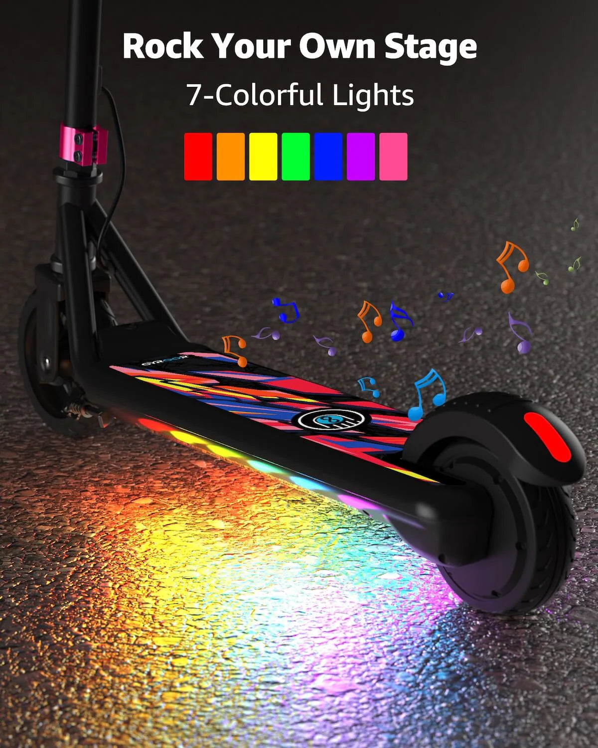 GYROOR H30 Max Kids Electric Scooter - Pink