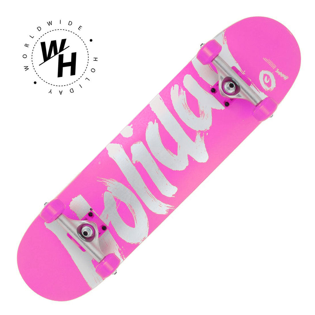 Holiday Safety First 7.75 Complete - Pink Skateboard Completes Modern Street