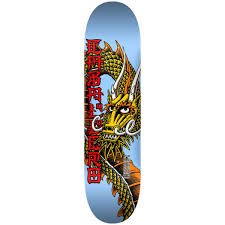 Powell Peralta - Cab Ban This Light Blue 7.5 Skateboard Deck Skateboard Decks Modern Street