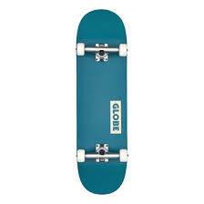 Globe Goodstock 8.375 Complete Skateboard Teal Skateboards