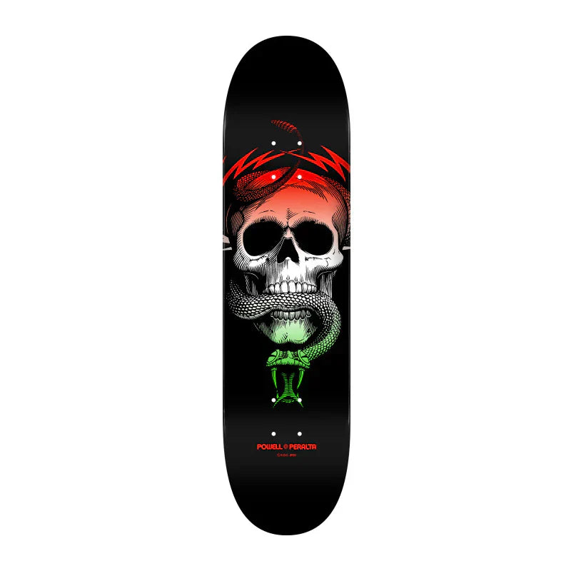 Powell Peralta McGill Skull & Snake Fade Green 8.5" x 32.08" Skateboard Decks