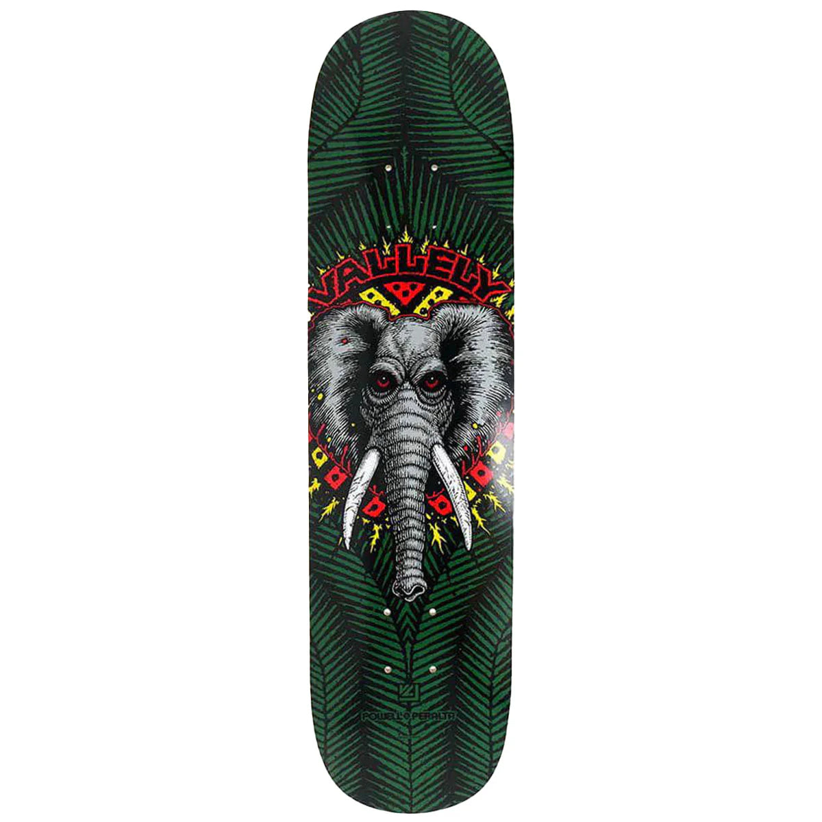 Powell Peralta - Mike Vallely Elephant Green 7.5 Skateboard Deck Skateboard Decks Modern Street