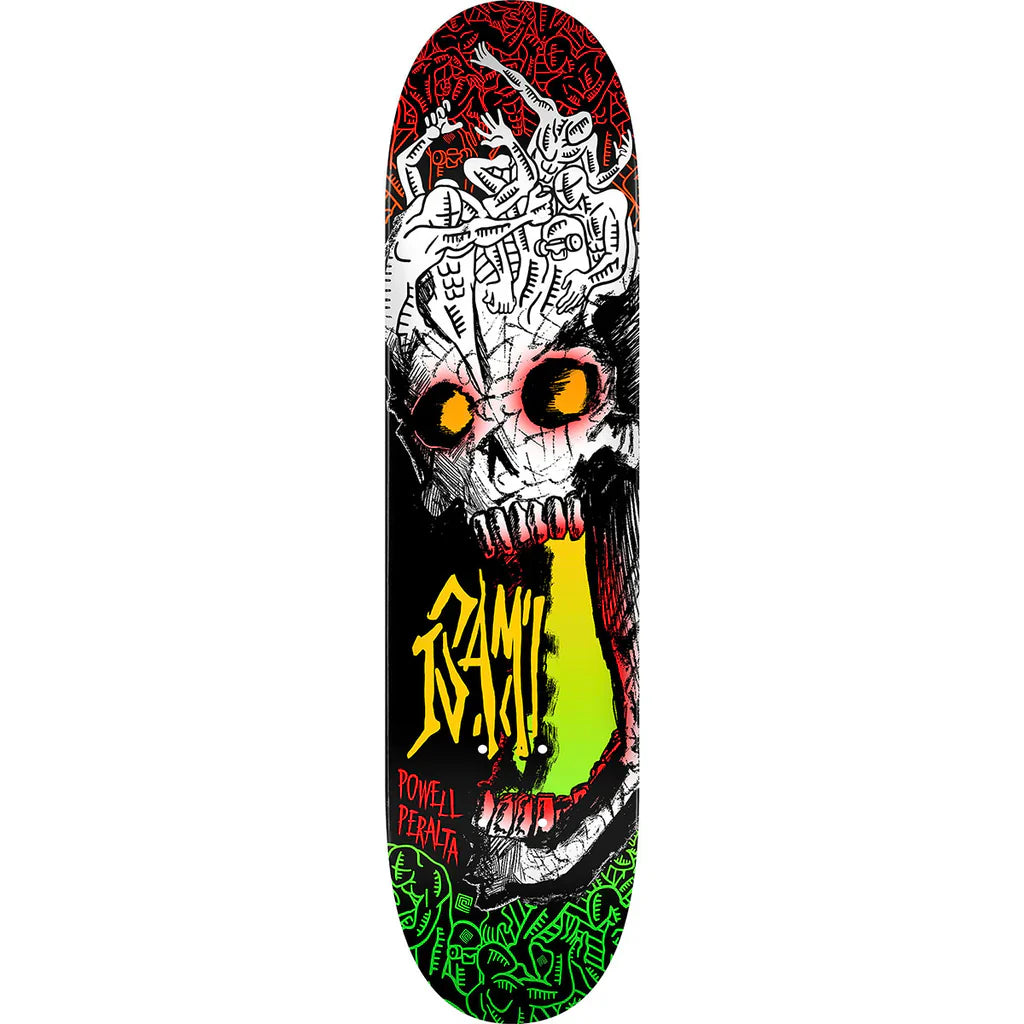 Powell Peralta - Isamu Yamamoto Skull 8.0 Skateboard Deck Skateboard Decks
