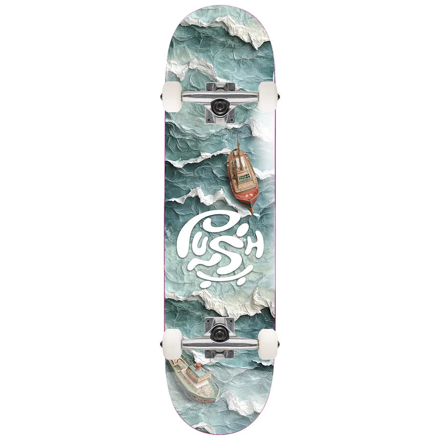 PUSH OCEAN BLUE SKATEBOARD COMPLETE 7.0 Skateboards