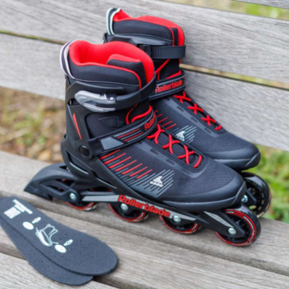 Rollerblade Zetrablade Inline Skates Black/Red Inline Skates