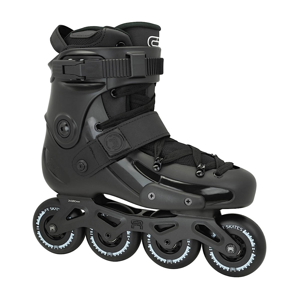 FR Skates FRX 80 - Black Inline Rec Skates