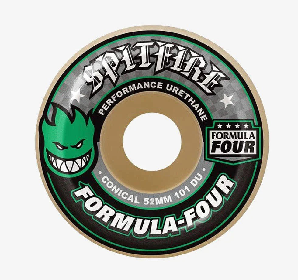 SPITFIRE WHEEL FORMULA FOUR 101D CONICAL 52MM Skateboard Wheels