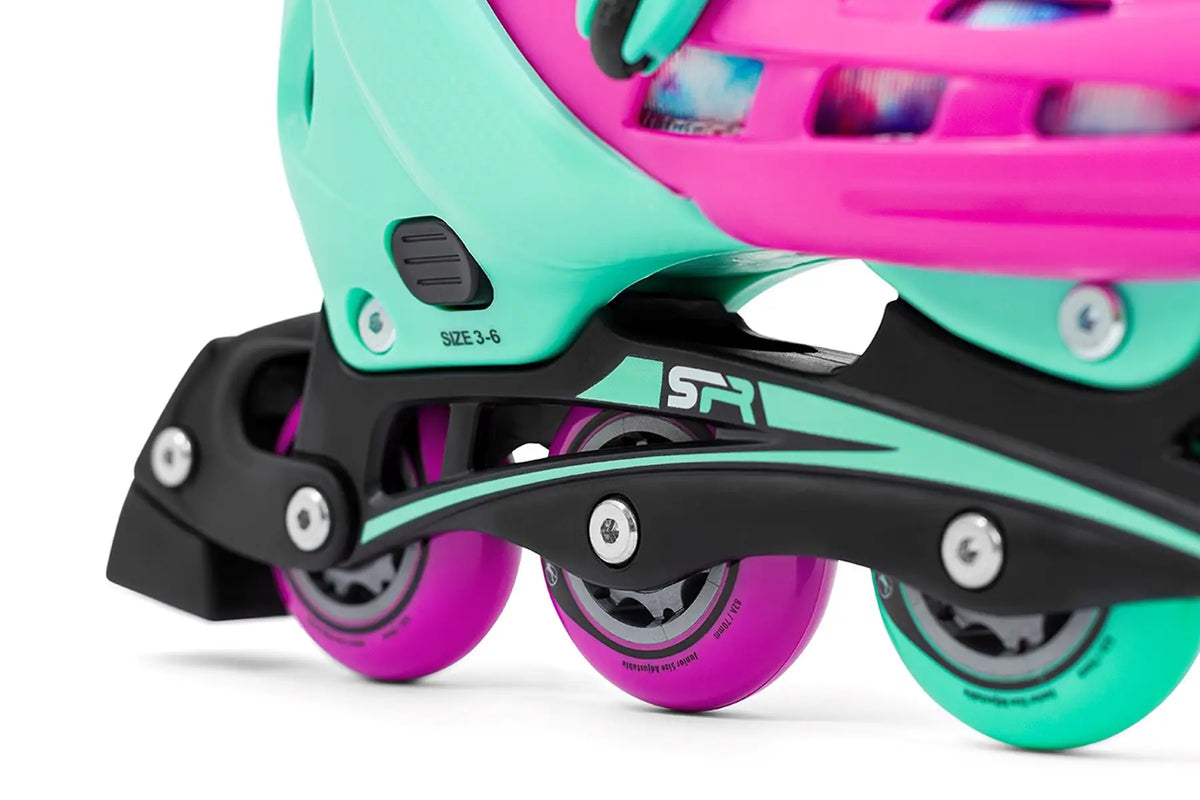 SFR Cyclone II Adjustable Inline Skate Tie Dye Inline Kids
