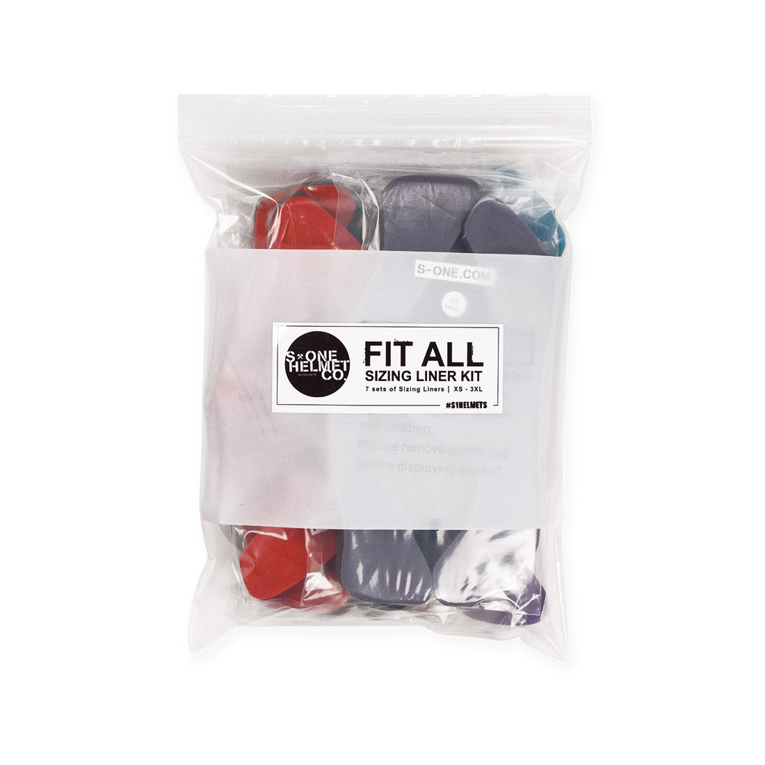 S-One Lifer Standard Fit-All Liner Pack Helmet liners