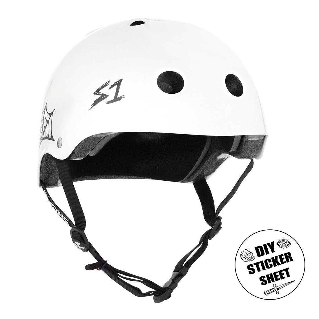 S-One Lifer Helmet - White/Bleak Outlook DIY Helmets