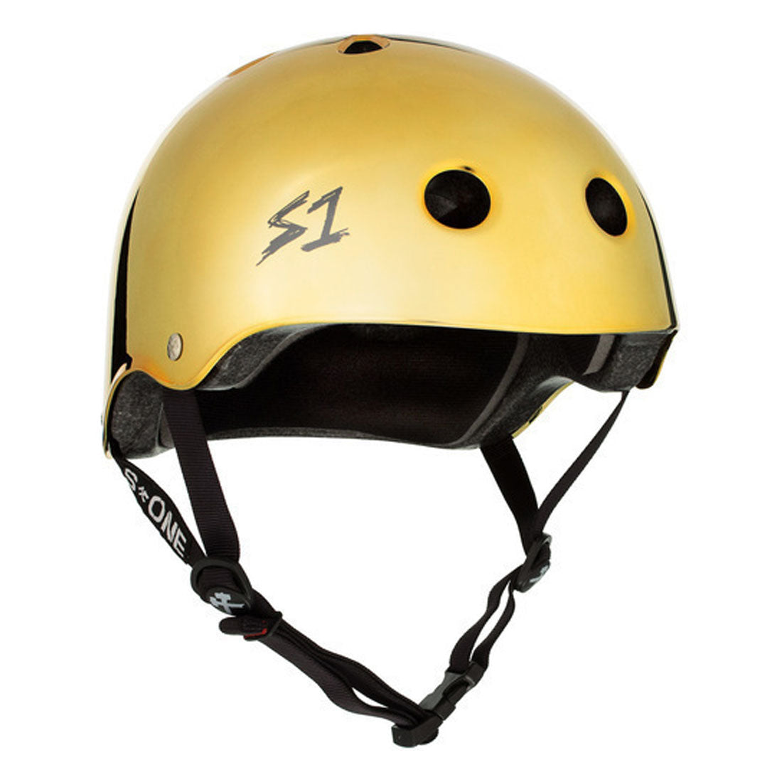S-One Lifer Helmet - Gold Mirror Helmets