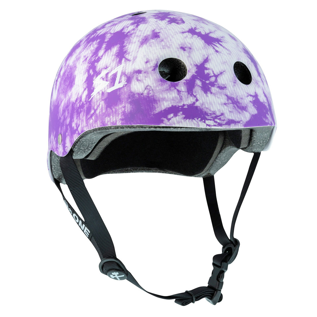 S-One Lifer Helmet - Tie Dye Purple/White Helmets