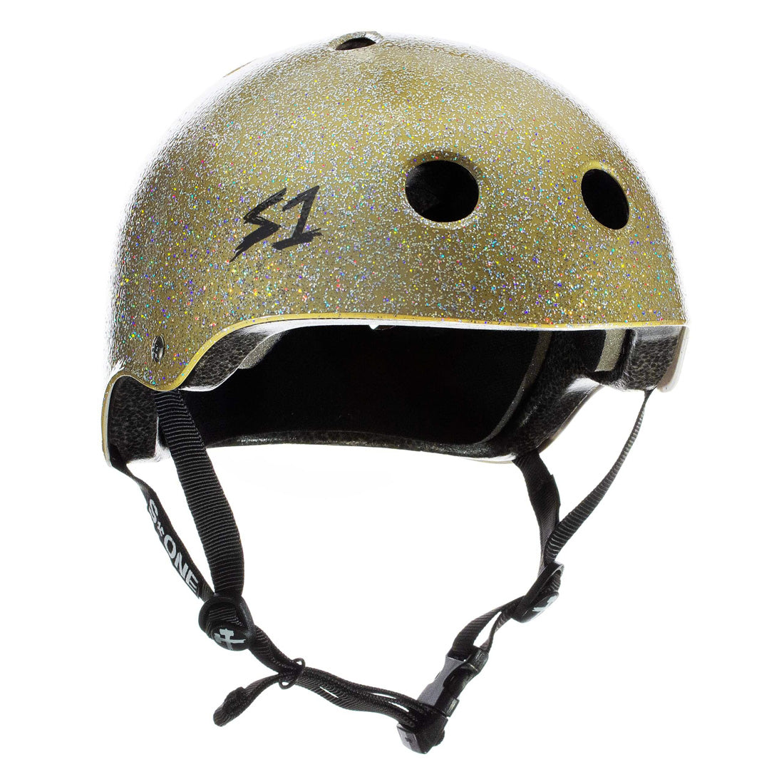 S-One Lifer Helmet - Gold Glitter Helmets