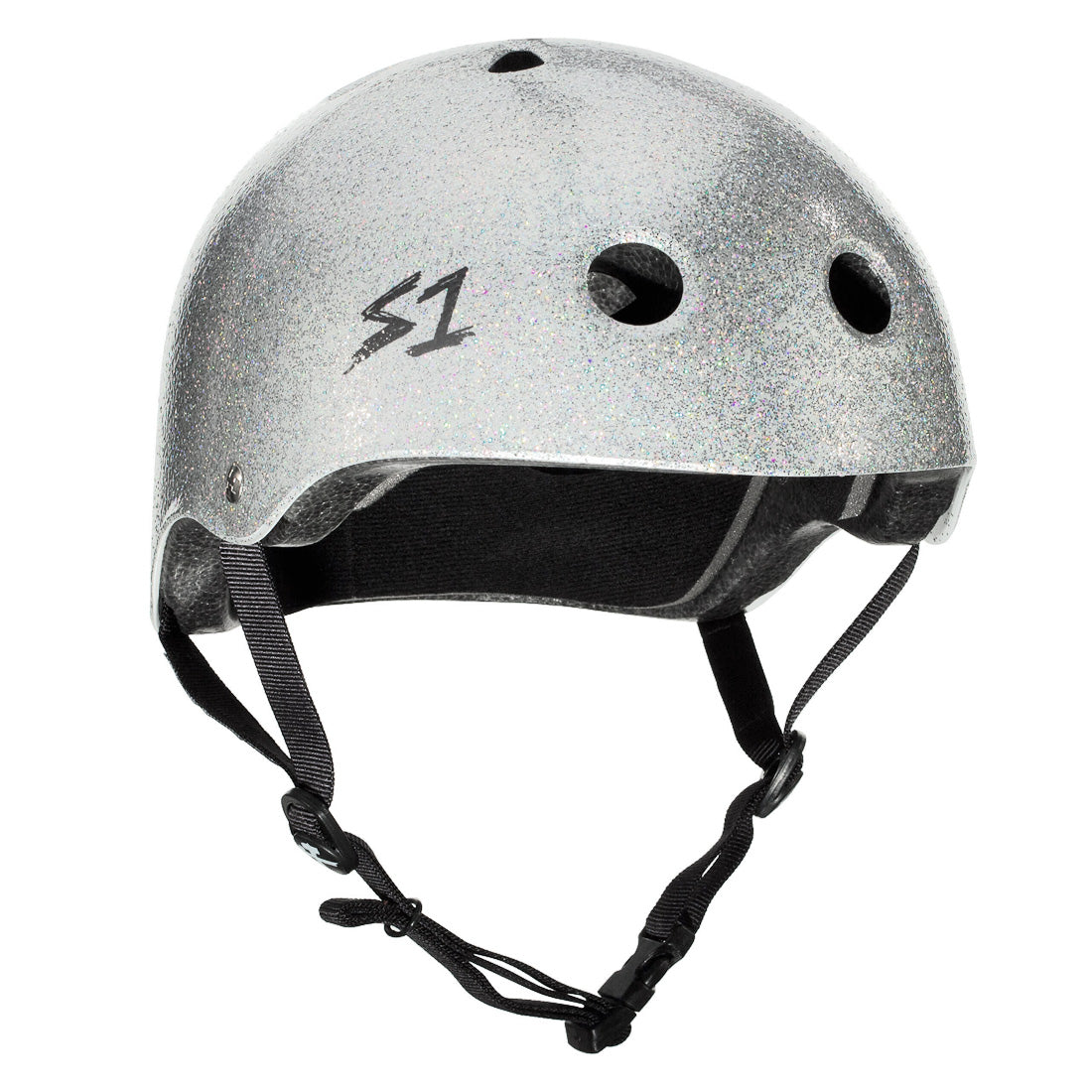 S-One Lifer Helmet - Silver Glitter Helmets