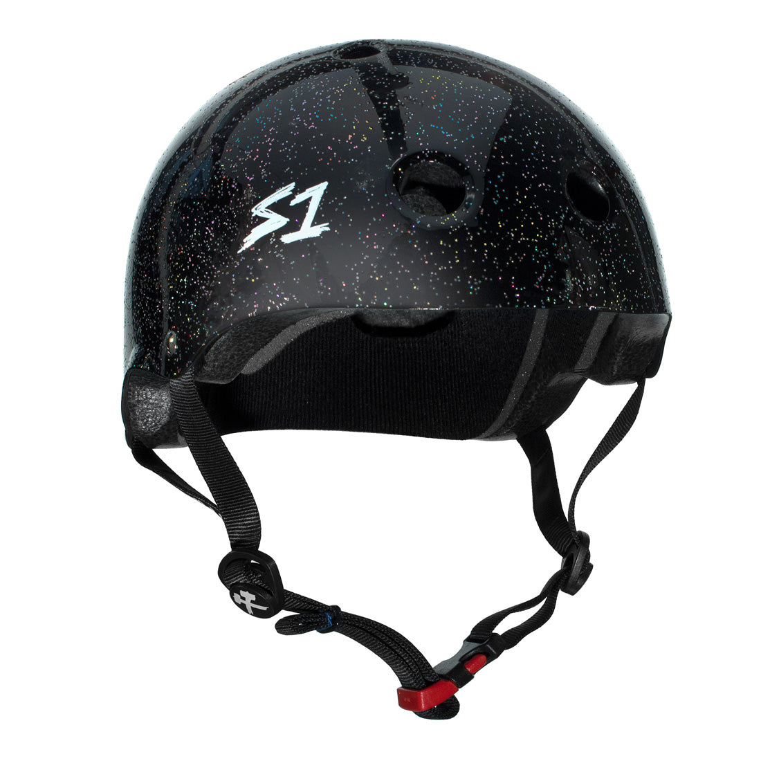S-One Mini Lifer Helmet - Black Glitter Helmets