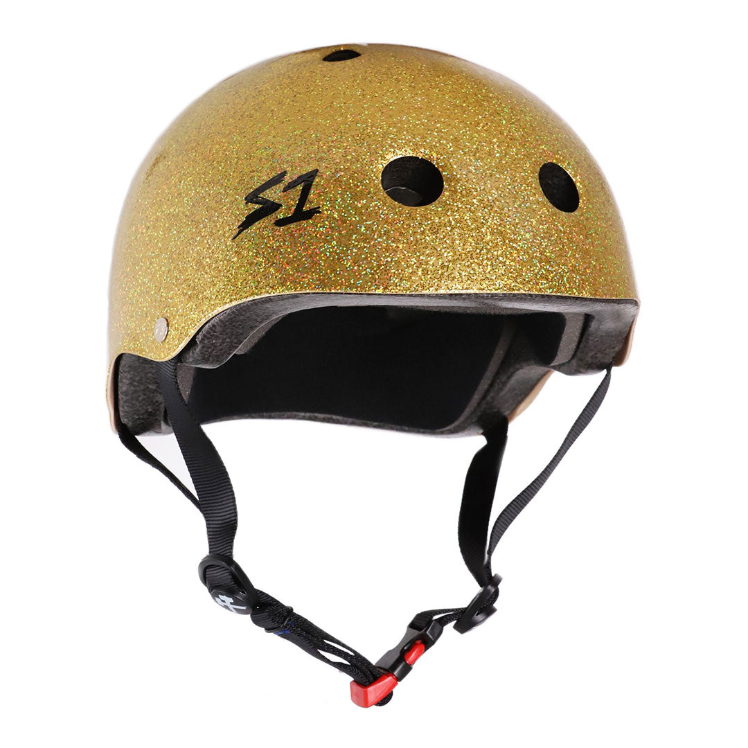 S-One Mini Lifer Helmet - Gold Glitter Helmets