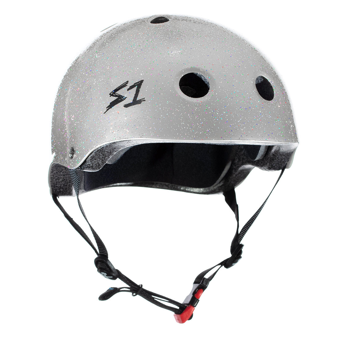 S-One Mini Lifer Helmet - Silver Glitter Helmets