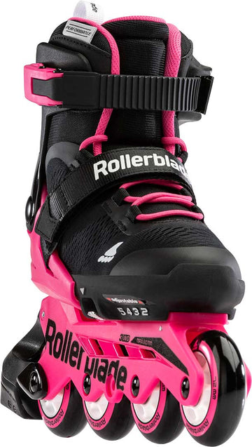 Rollerblade Microblade - Black/Neon Pink Inline Kids