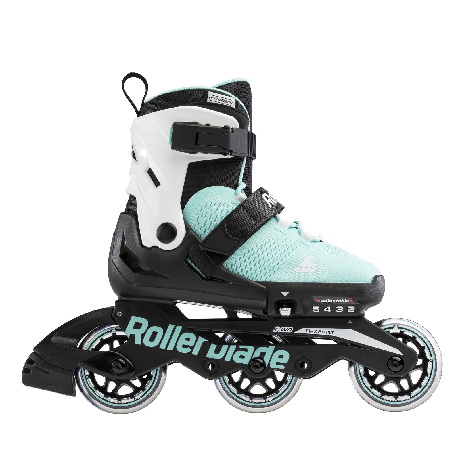 Rollerblade Microblade 3WD - Aqua/White Inline Kids