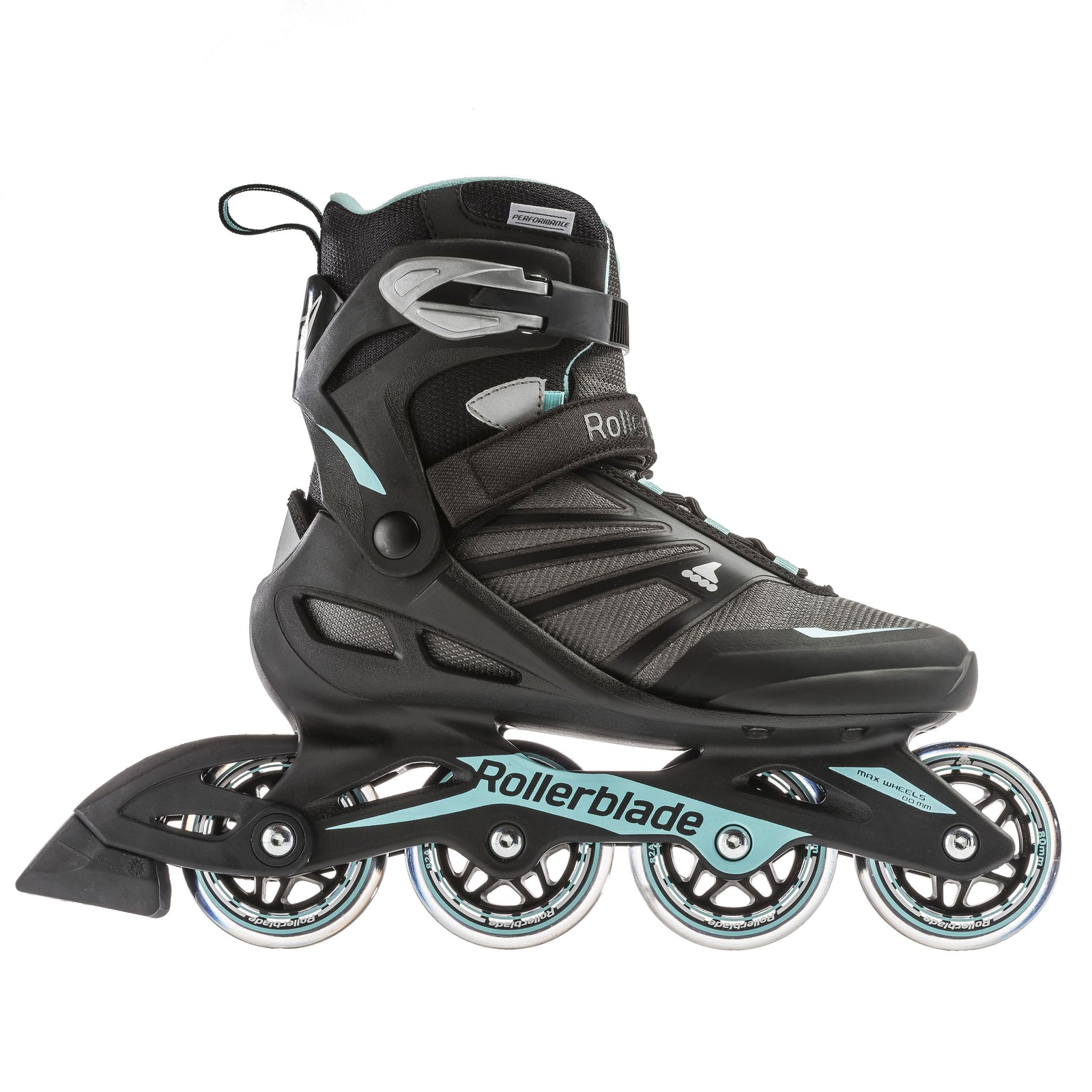 Rollerblade Zetrablade W - Black/Light Blue Inline Rec Skates