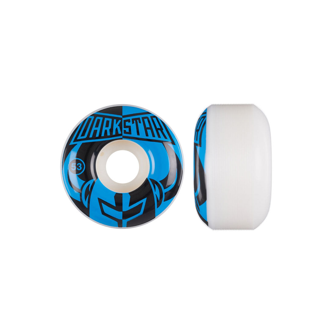 Darkstar Divide 53mm 4pk - Blue/Black Skateboard Wheels