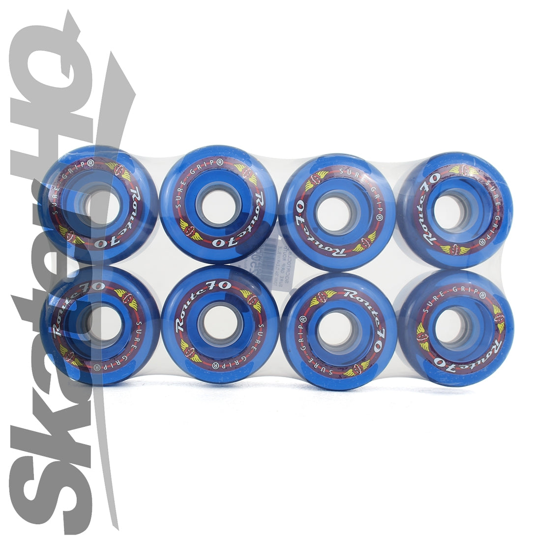 Kryptonics Route 70mm/78a 8pk - Blue Roller Skate Wheels