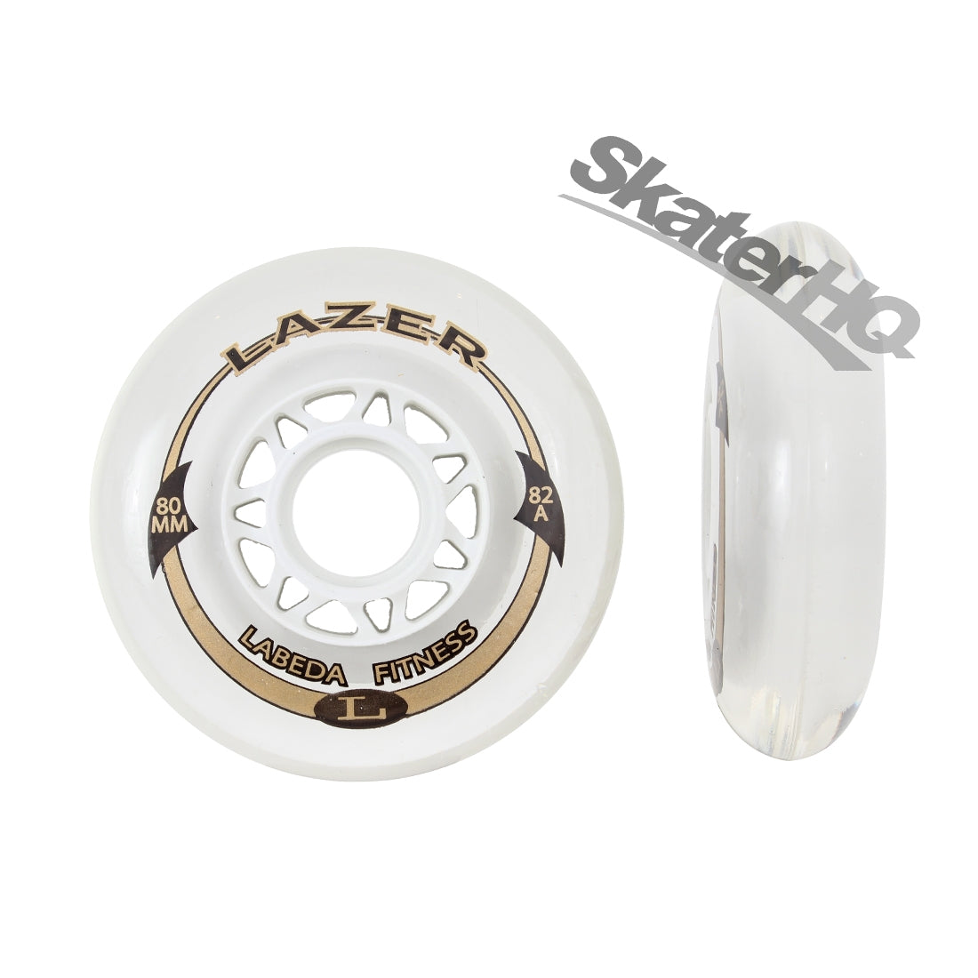 Labeda Lazer 80mm/82A 8pk Inline Rec Wheels