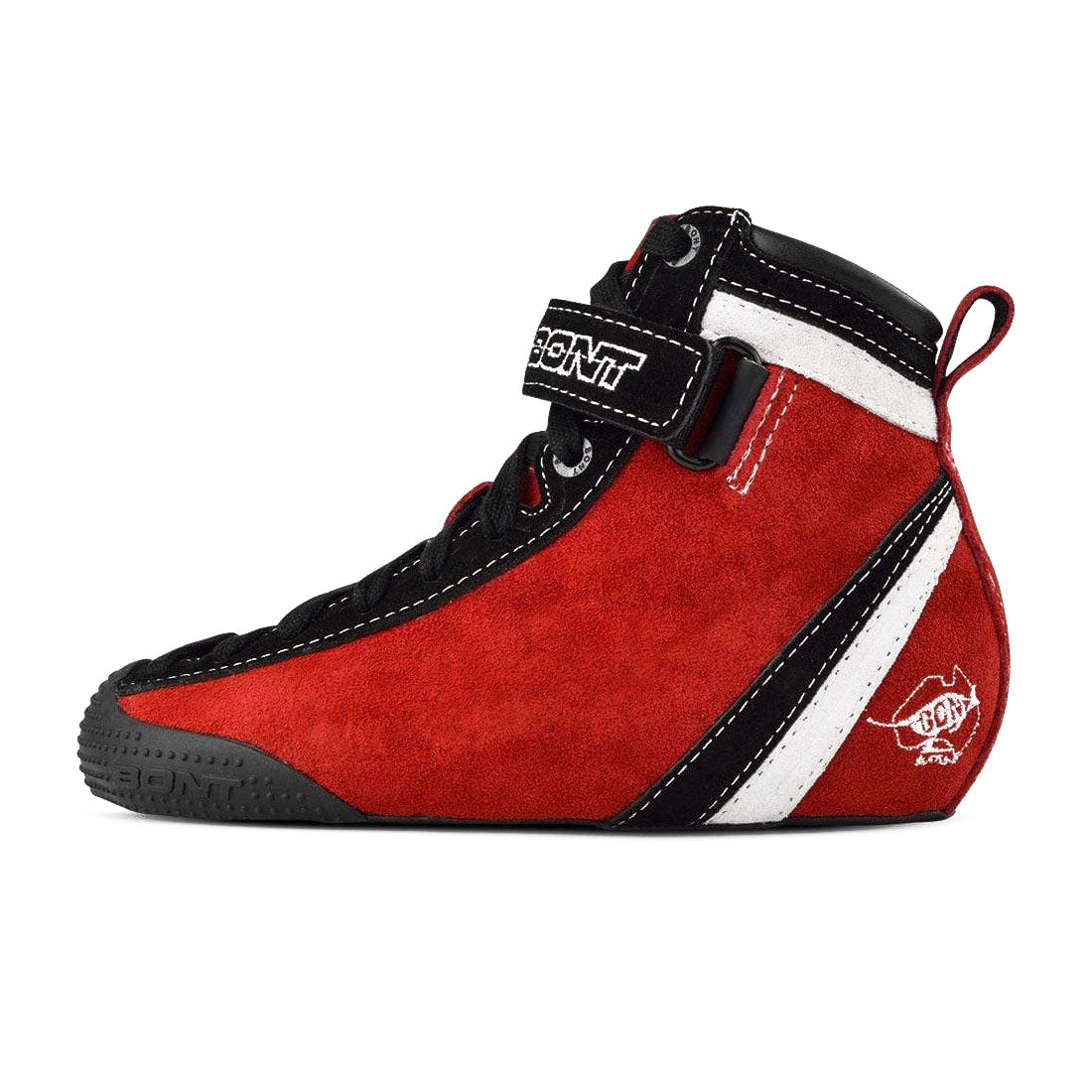 Bont ParkStar Suede Boot - Red Red Roller Skate Boots