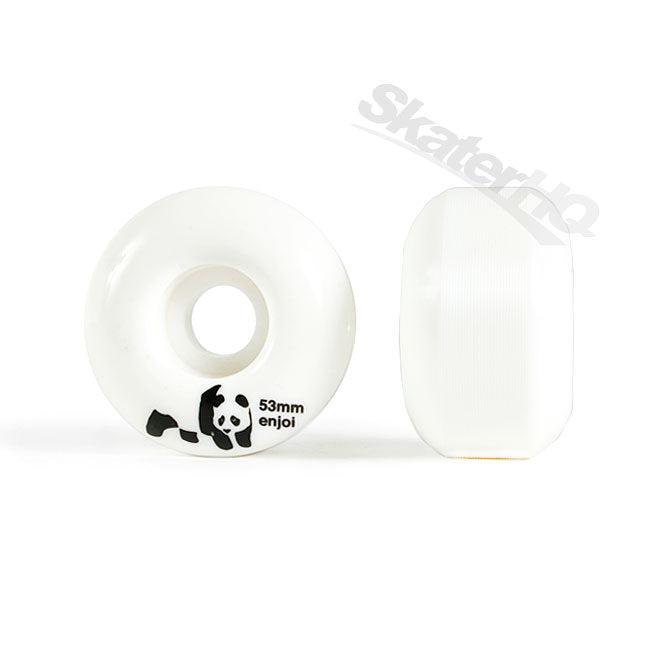Enjoi Whitey Panda 53mm - Wht Skateboard Wheels