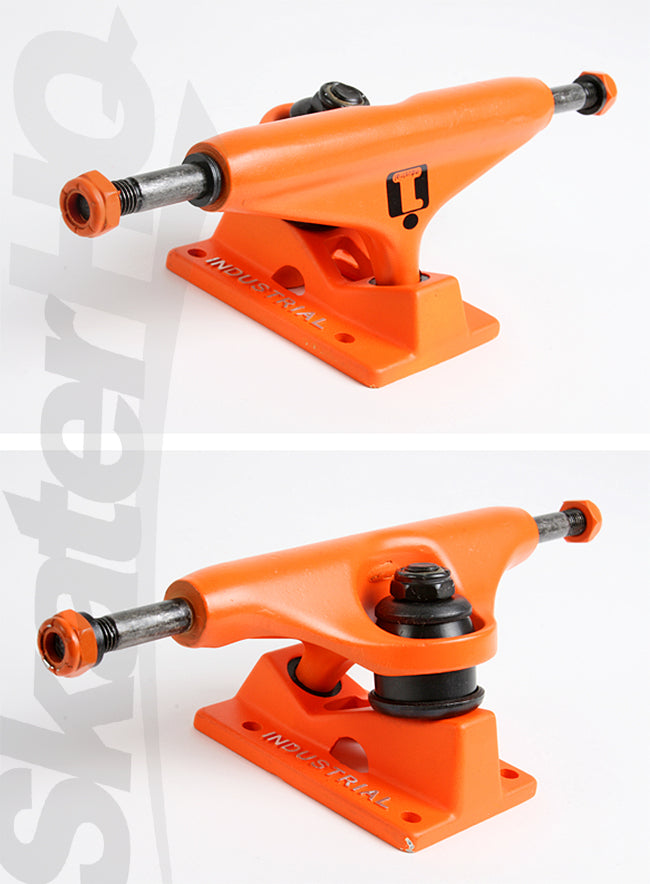 Industrial Bright Orange 5.0 PAIR Skateboard Trucks