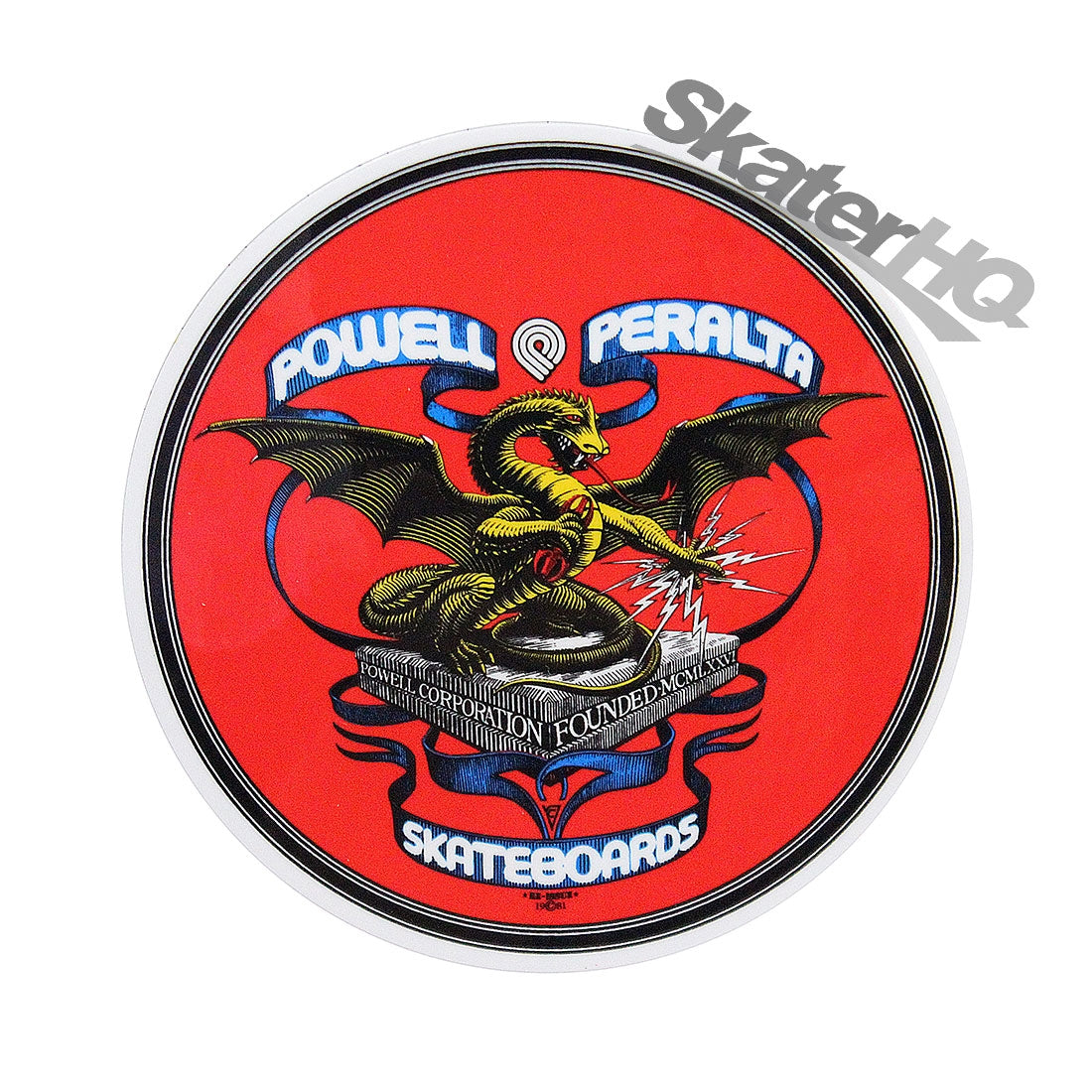 Powell Peralta Banner Dragon Sticker Stickers