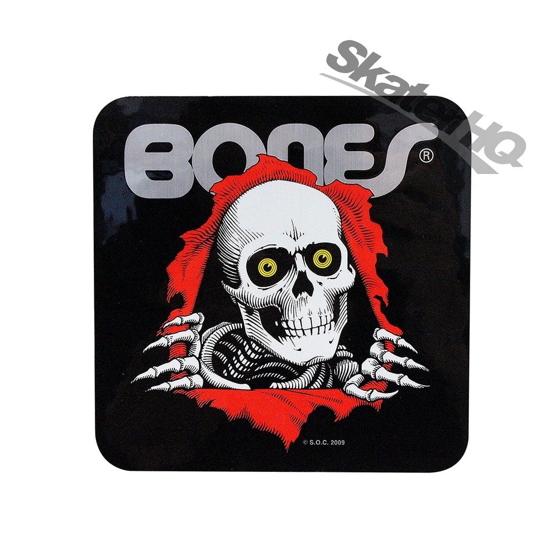 Bones PP Ripper Bumper Sticker - Black Stickers
