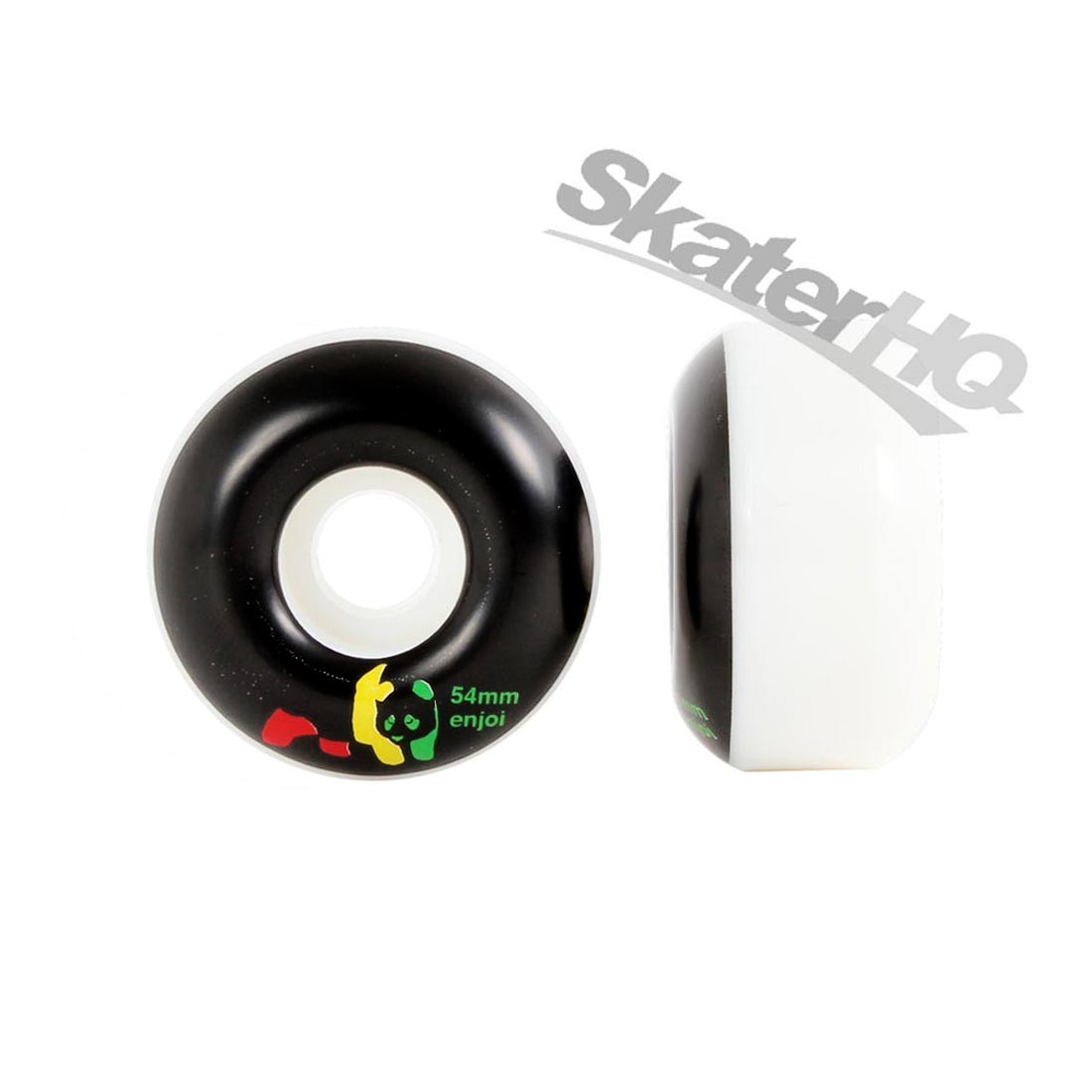Enjoi Rasta Panda 54mm Skateboard Wheels