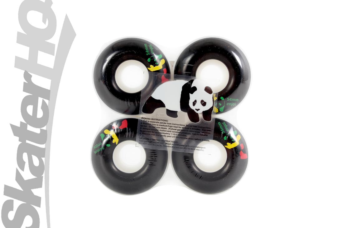 Enjoi Rasta Panda 54mm Skateboard Wheels