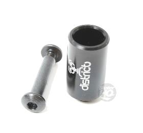 District ST Pegs 2pk - Black Scooter Hardware and Parts