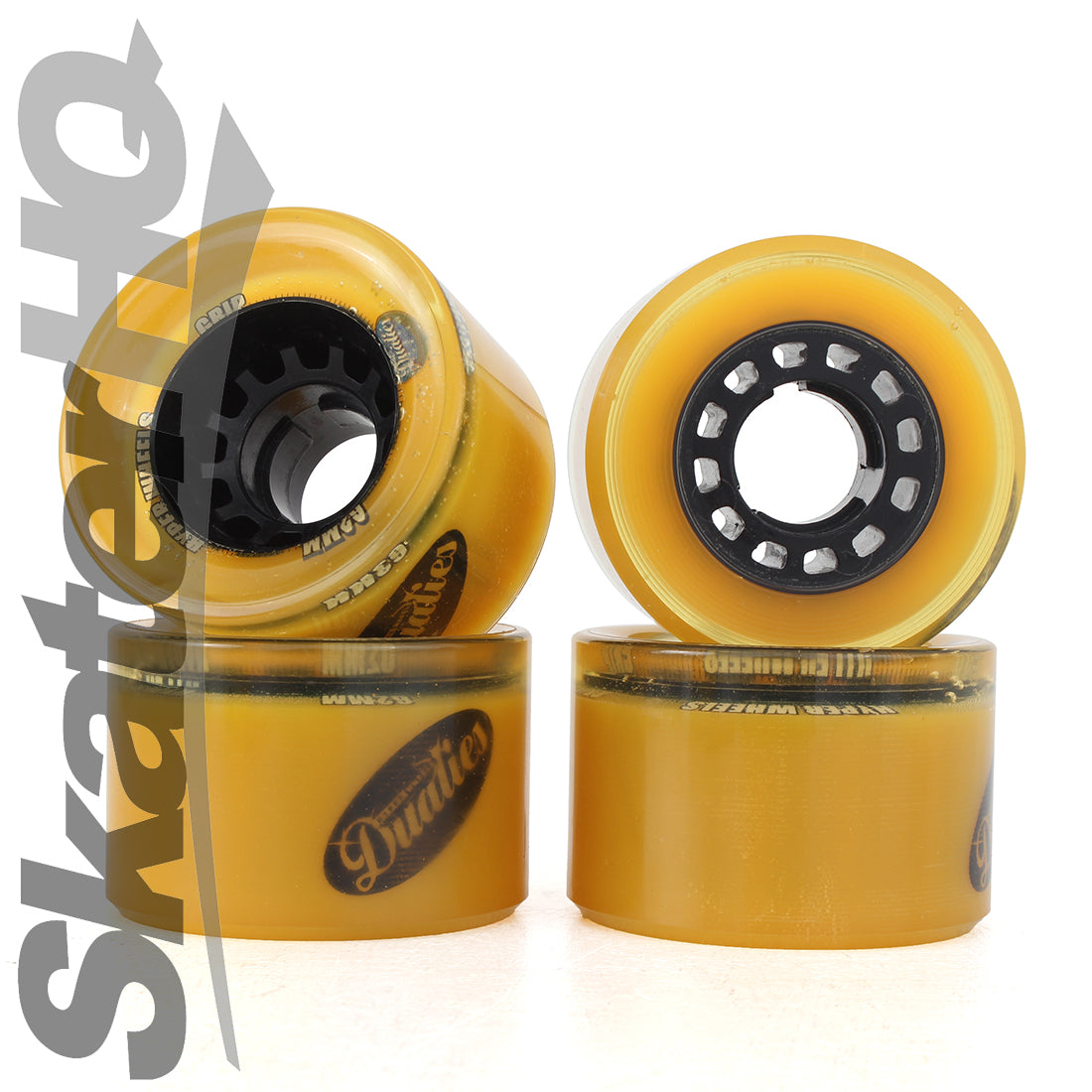 Hyper Dualie 62mm Dual Pour 4pk - Orange Roller Skate Wheels