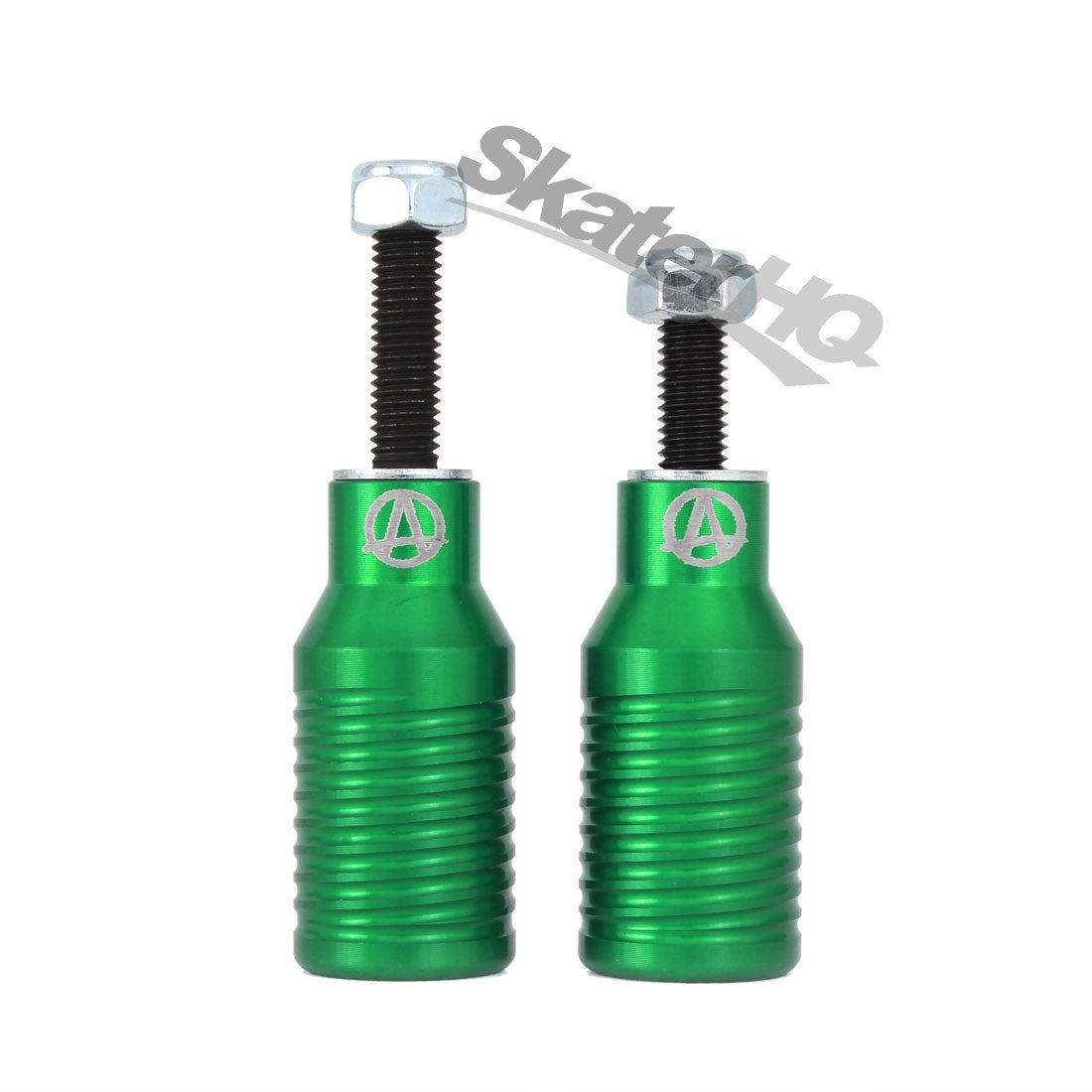 Apex Bowie Pegs 2pk - Green Scooter Hardware and Parts