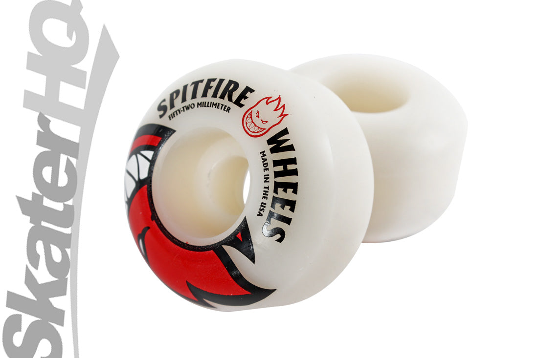 Spitfire Bighead 52mm/99A - Red/White Skateboard Wheels