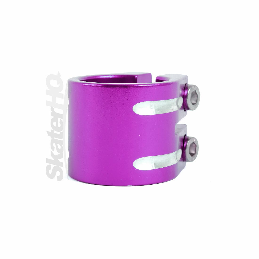 Flavor Double Clamp 31.8mm - Purple Scooter Headsets and Clamps