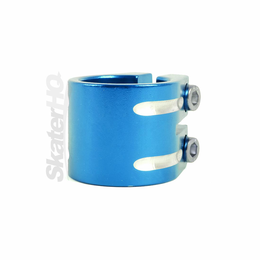 Flavor Double Clamp 31.8mm - Blue Scooter Headsets and Clamps
