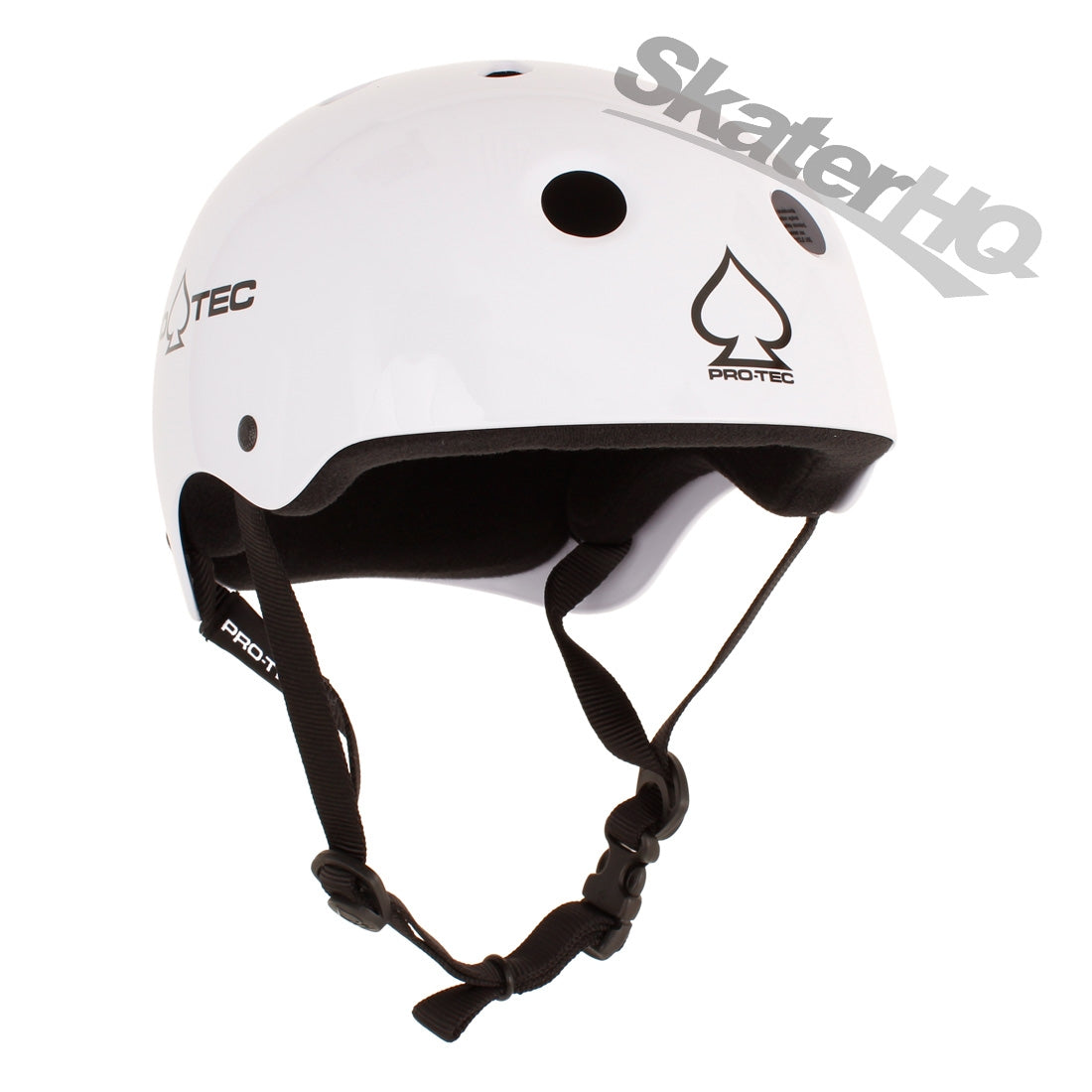 Pro-Tec Classic Skate Gloss White - XXLarge Helmets