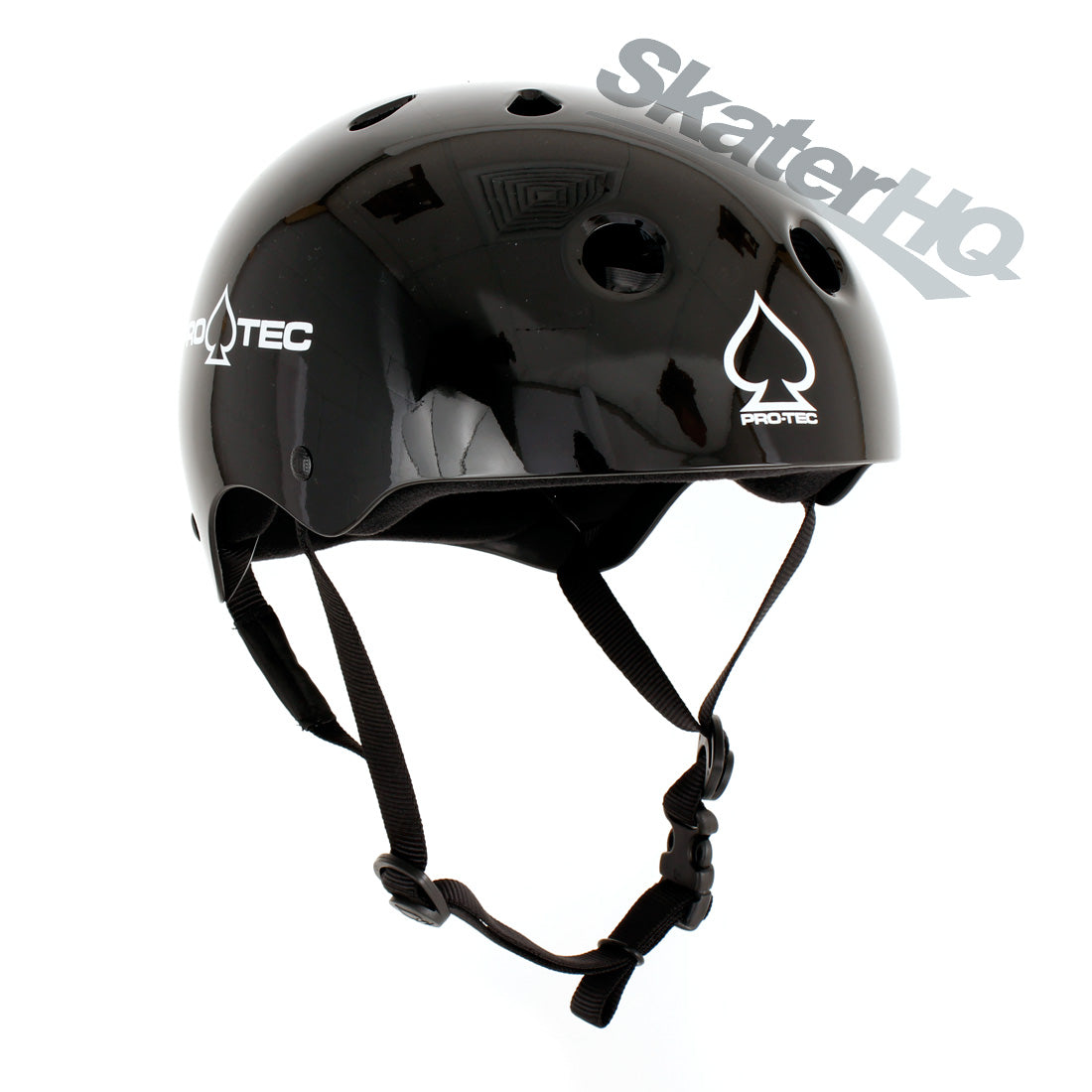 Pro-Tec Classic Skate Gloss Black - Small Helmets