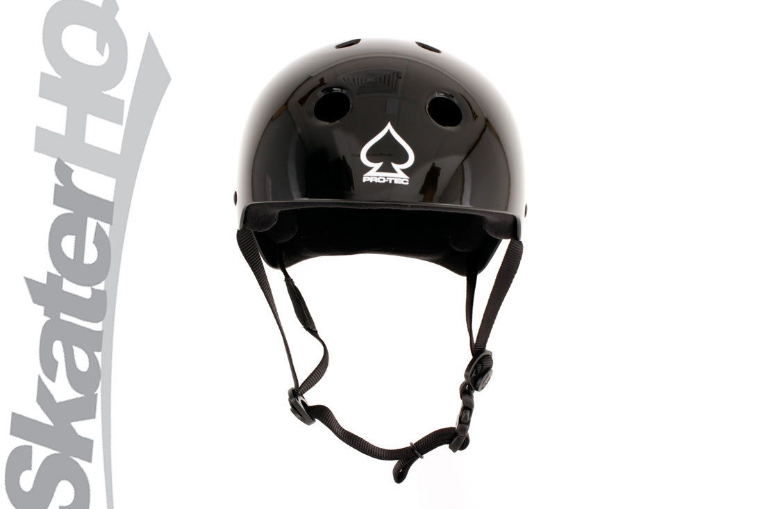 Pro-Tec Classic Skate Gloss Black - XSmall Helmets