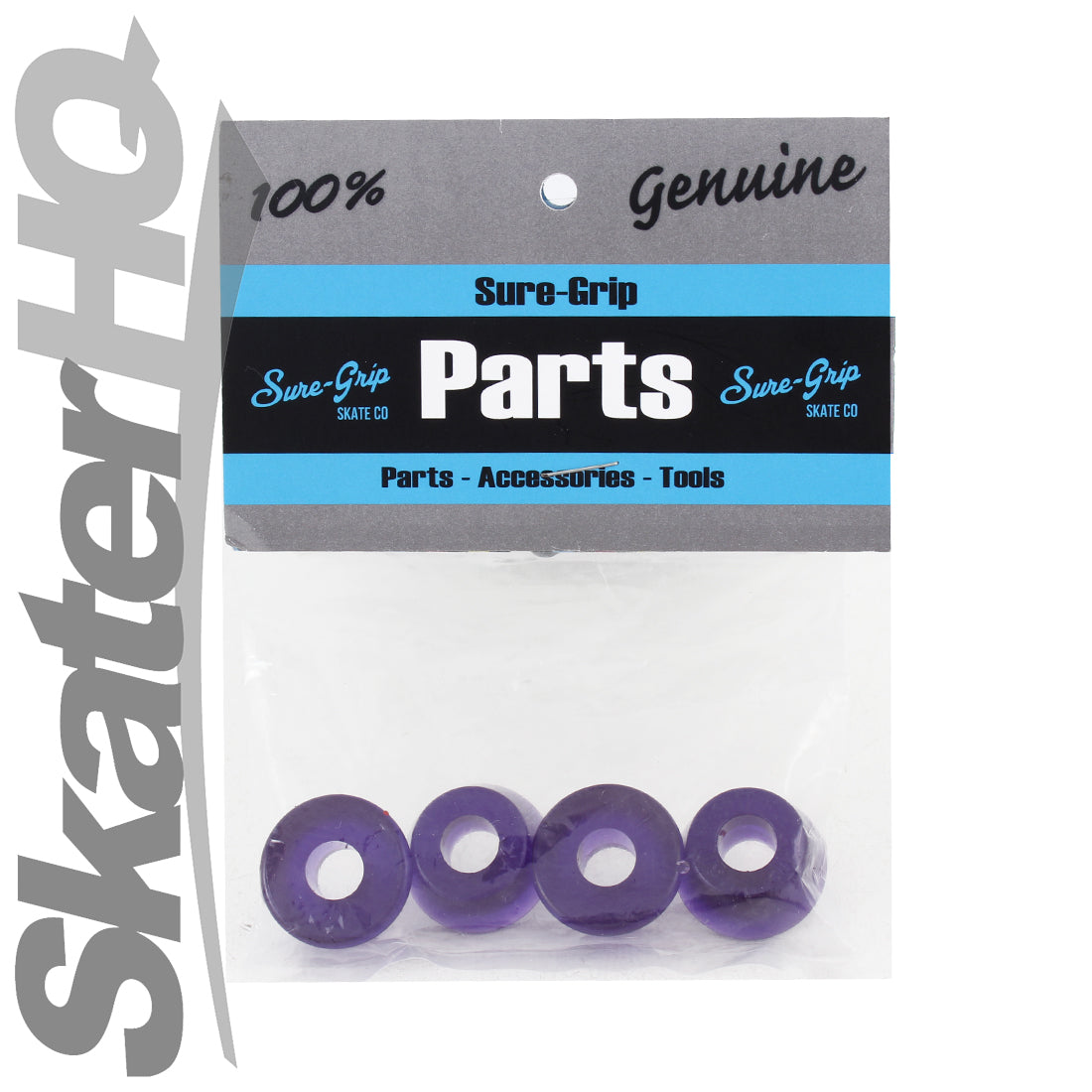 Sure-Grip Conical Cushions 85a 4pk - Purple Roller Skate Hardware and Parts