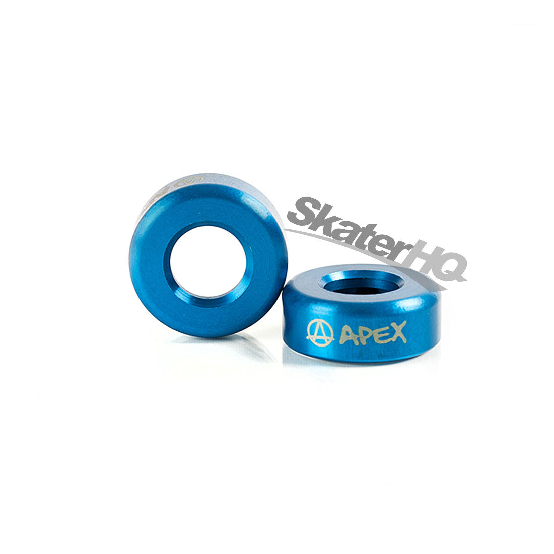 Apex Pro Bar Ends - Blue Scooter Hardware and Parts