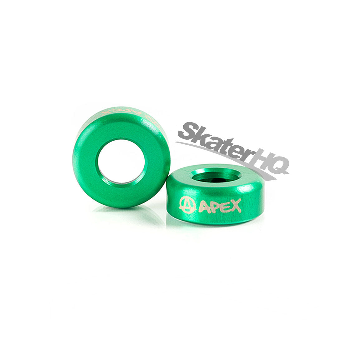 Apex Pro Bar Ends - Green Scooter Hardware and Parts