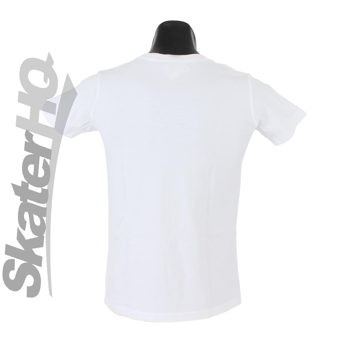 Skater HQ Kids Stacked T-Shirt - White Apparel Skater HQ Clothing